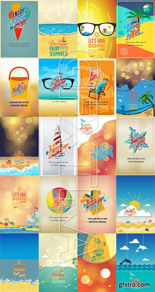 Summer Vector Pack 6