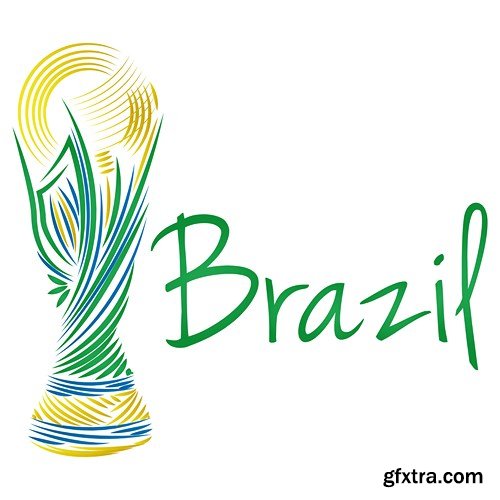 Brazil - FIFA World Cup 2014, 25xEPS