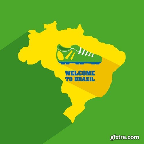 Brazil - FIFA World Cup 2014, 25xEPS