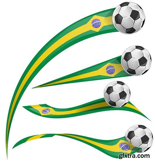 Brazil - FIFA World Cup 2014, 25xEPS