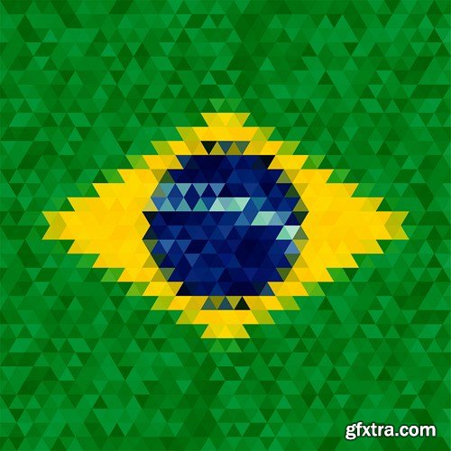 Brazil - FIFA World Cup 2014, 25xEPS