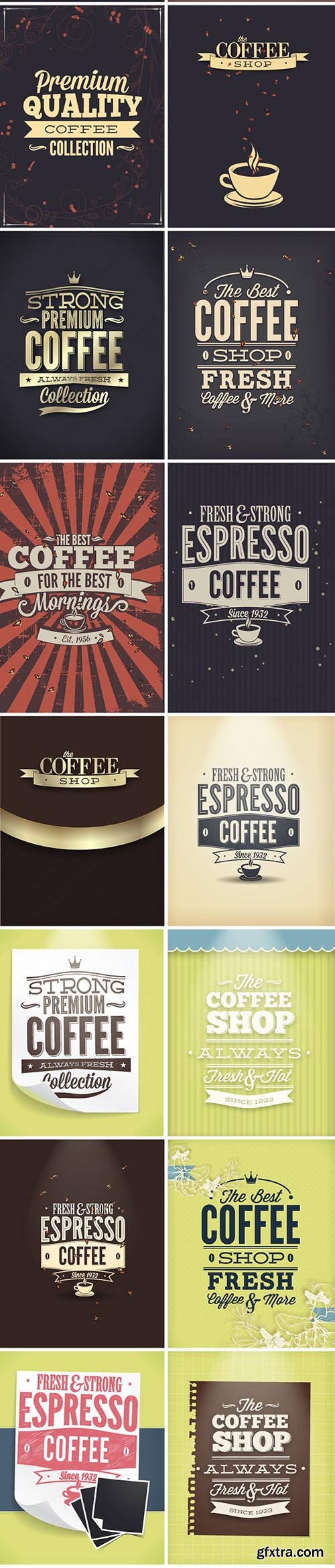 30 Coffee Vector Illustrations