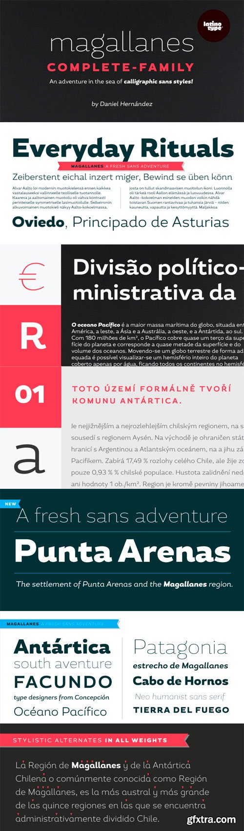 Magallanes Font Family - 16 Fonts for $299