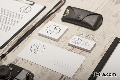Realistic Stationery Mock up