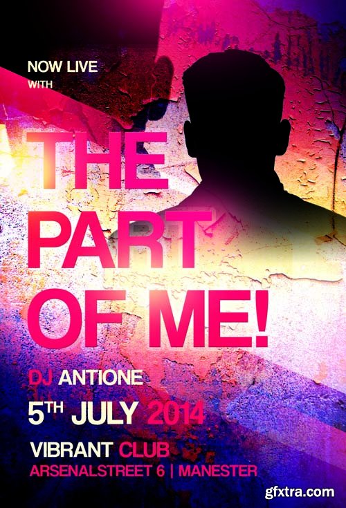 Part of Me Flyer Template