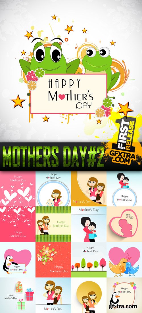 Mothers Day Vector Pack 2