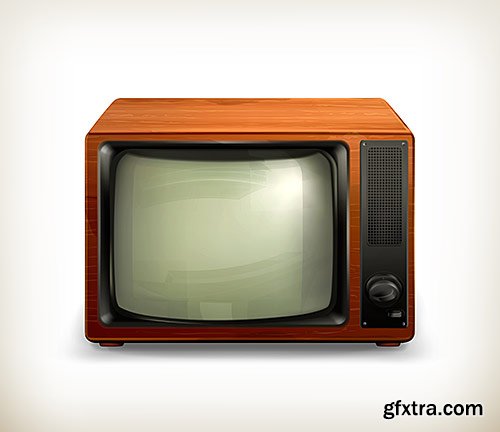 Old technology - VectorStock