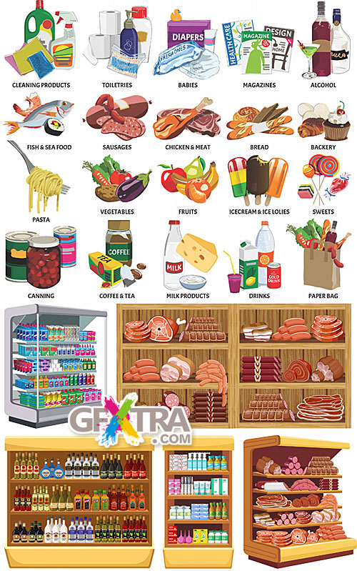 Supermarket assortiment