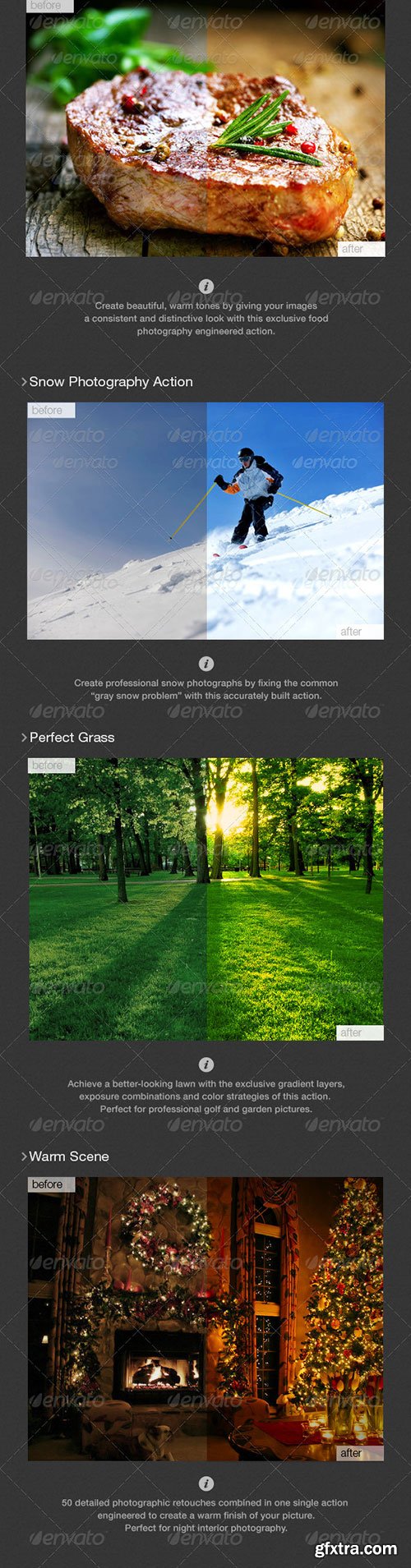 GraphicRiver - 14 Selected Actions Set 5389813