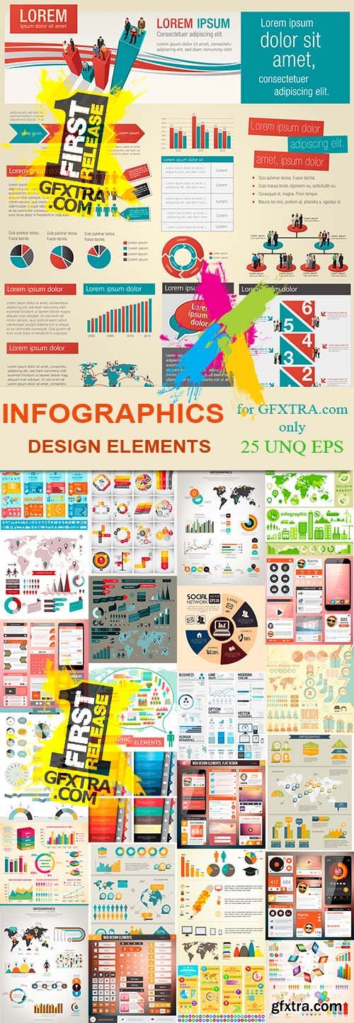 Infographics design elements