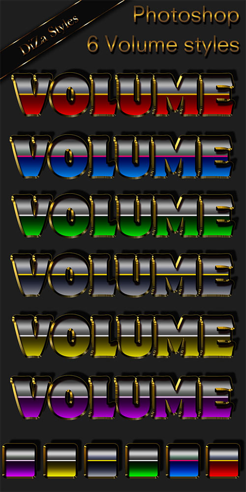 Volume styles