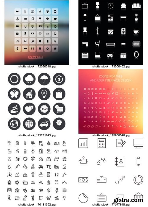 Amazing SS - Simple Icons 2, 25xEPS