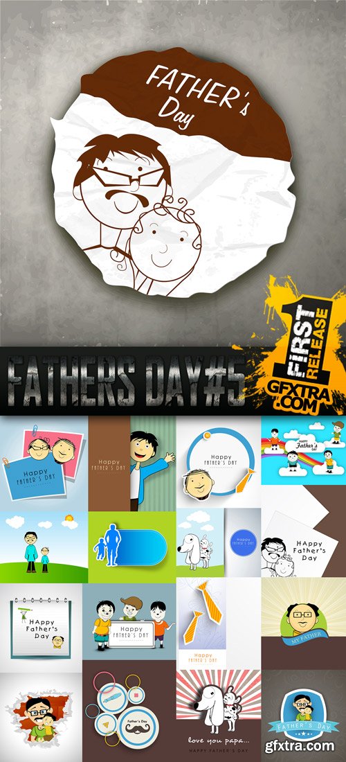 Fathers Vector Pack 5