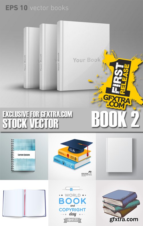 Stock Vectors - Book 2, 25xEps