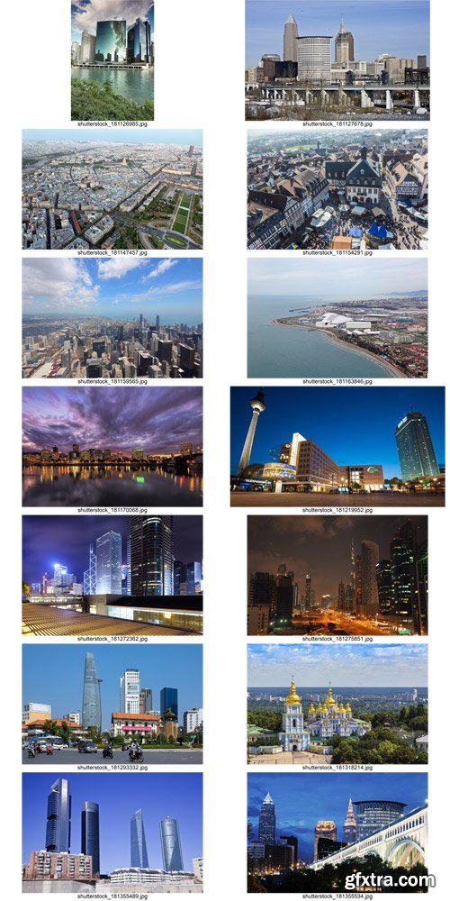 Stock Photos - World Cities 5, 25xJpg