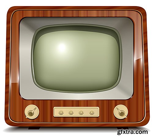 Old technology, 2 - VectorStock