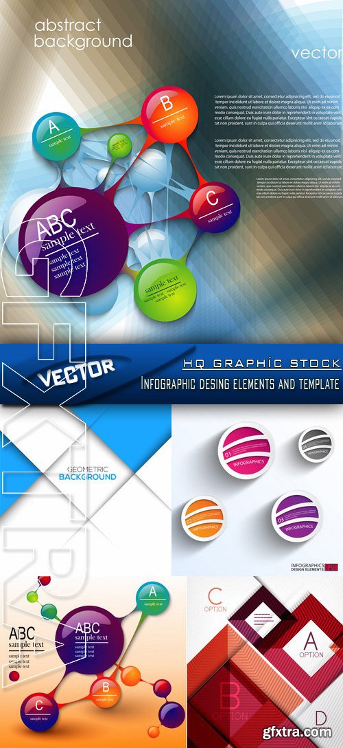 Stock Vector - Infographic desing elements and template