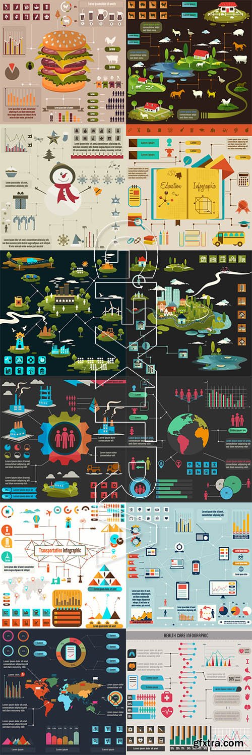 InfographZilla 3 The Super Premium Infographics Collection