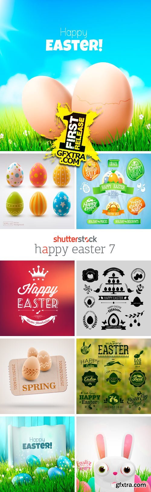 Amazing SS - Happy Easter 7, 25xEPS