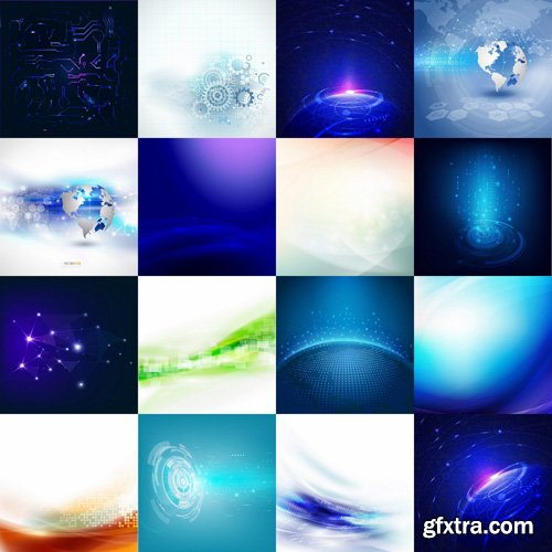 Abstract Backgrounds #20 - 25xEPS