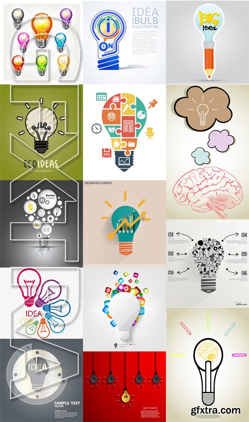 Stock Vectors - Idea 6, 25xEps