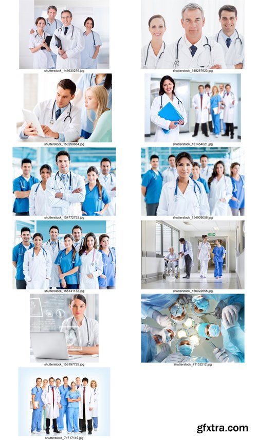 Stock Photos - Doctor 2, 25xJPG