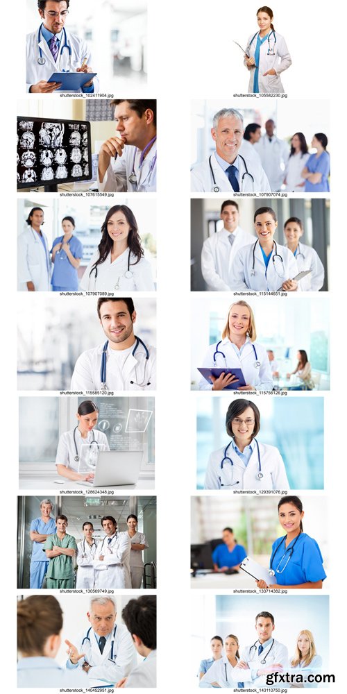 Stock Photos - Doctor 2, 25xJPG