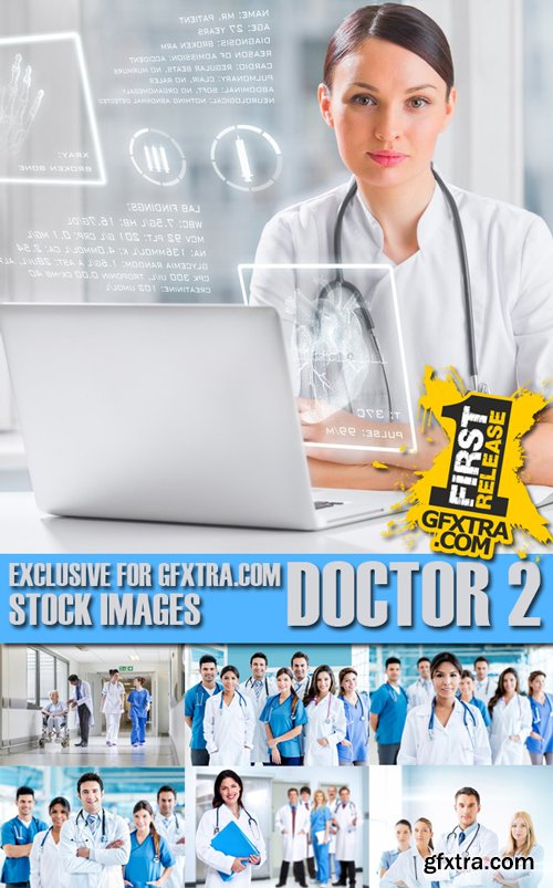 Stock Photos - Doctor 2, 25xJPG