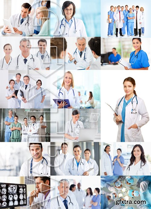 Stock Photos - Doctor 2, 25xJPG