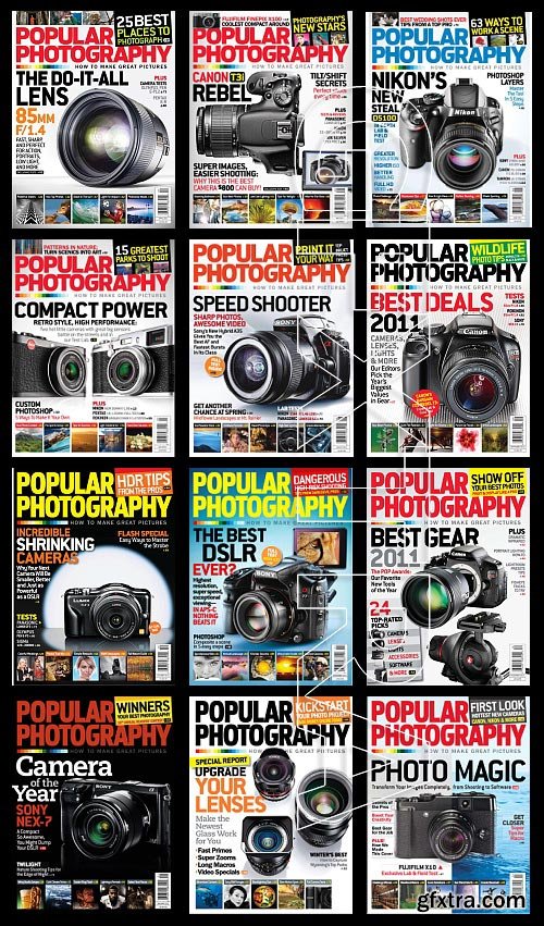 Popular Photography 2008-2014 All Volumes!