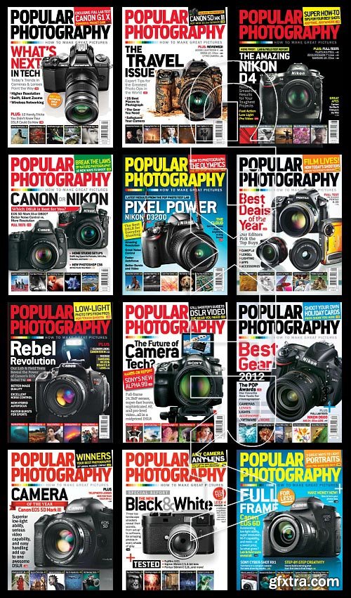 Popular Photography 2008-2014 All Volumes!