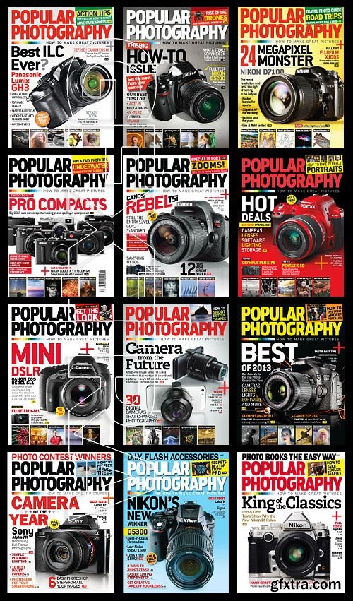 Popular Photography 2008-2014 All Volumes!