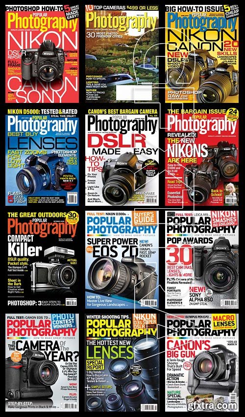 Popular Photography 2008-2014 All Volumes!