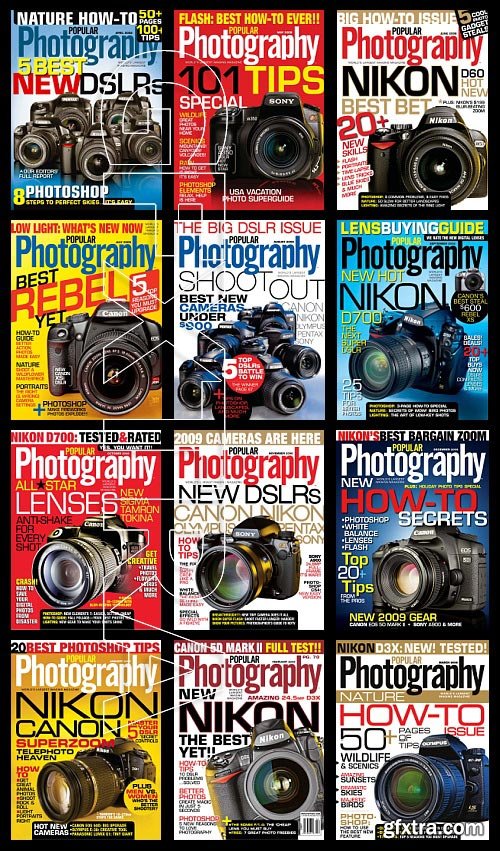 Popular Photography 2008-2014 All Volumes!