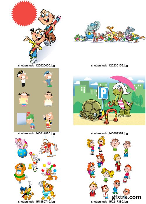 Amazing SS - Cartoon People 2, 25xEPS