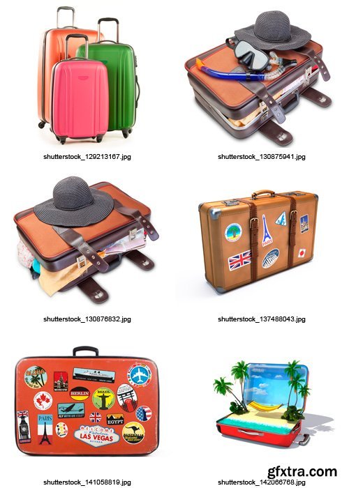 Amazing SS - Vacation Suitcases, 25xJPGs