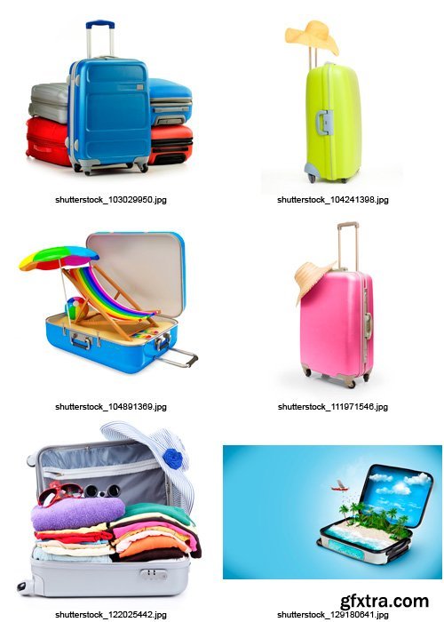 Amazing SS - Vacation Suitcases, 25xJPGs