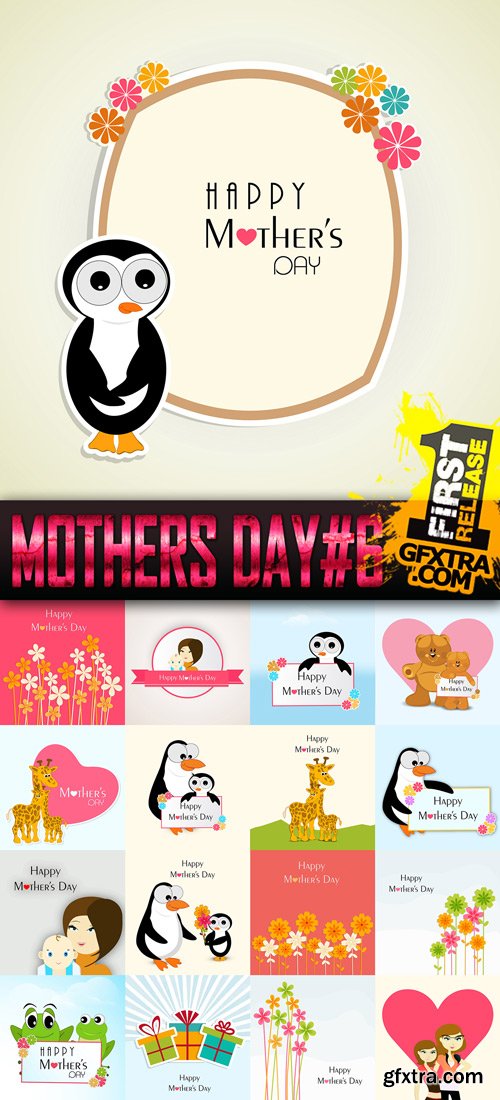 Mothers Day Vector Collection 6