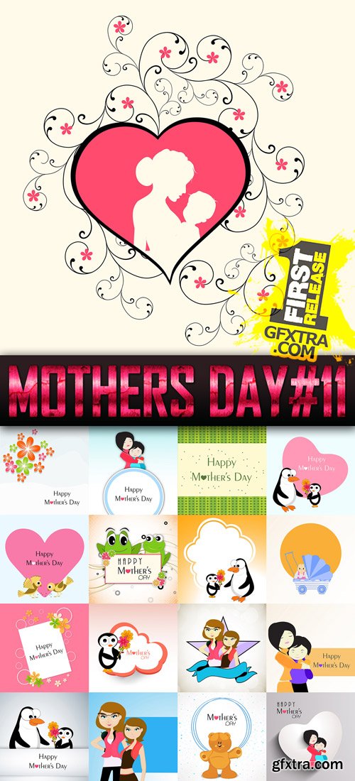 Mothers Day Vector Collection 11