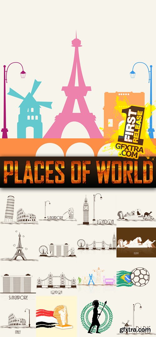 Places of World Vector Collection 1