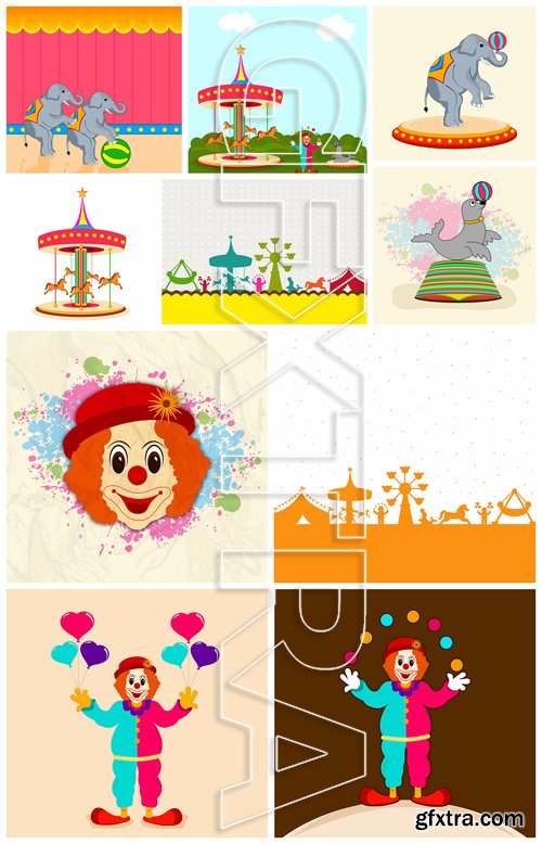 Circus Vector Collection 1