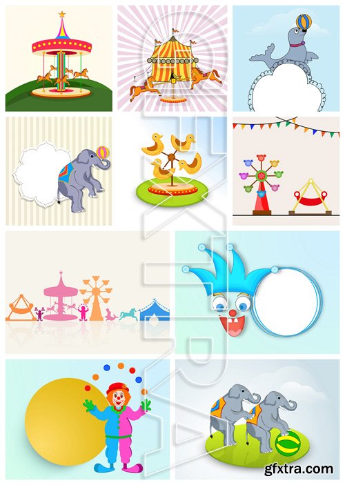 Circus Vector Collection 4