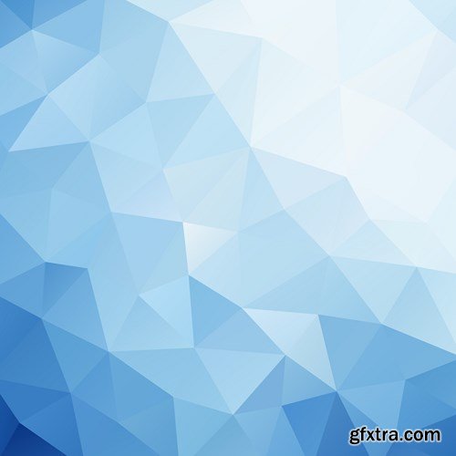 Stock Vector - Abstract triangles Backrounds 2