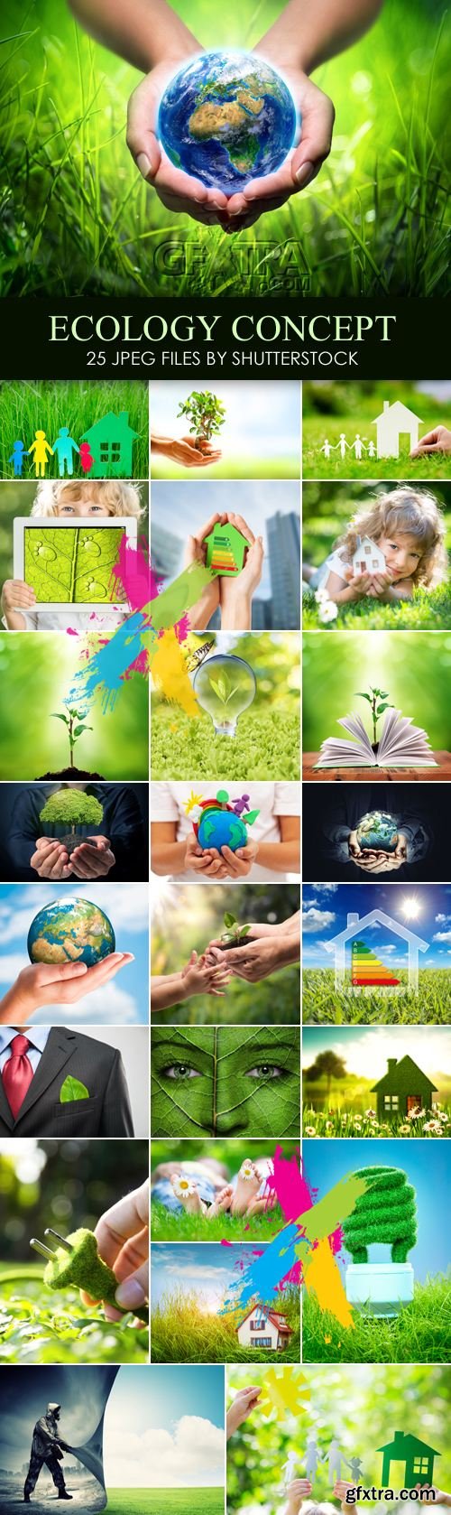 Stock Photo - Ecology Concept, Green Earth