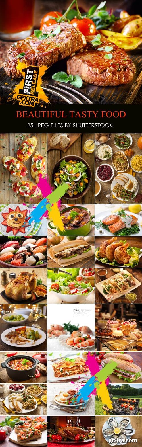 Stock Photo - Beautiful Tasty Food