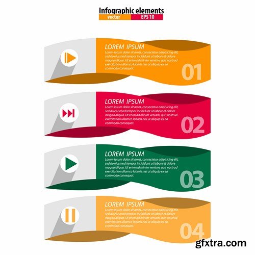 Stock Vector - Modern Arrow Infographics Design 3