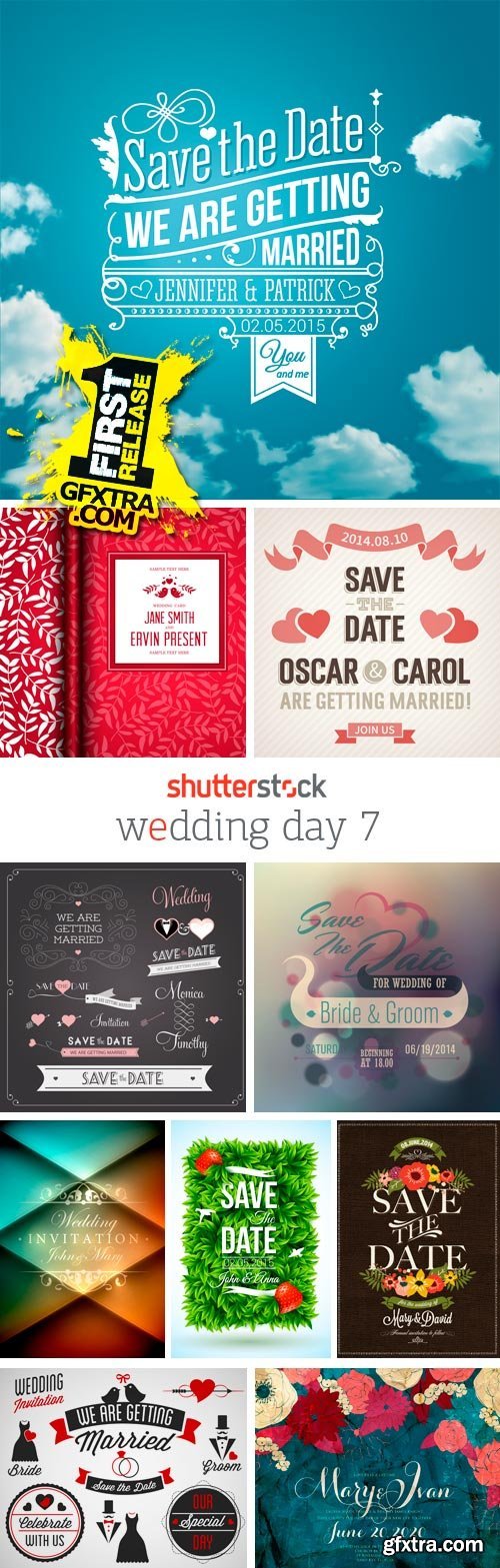 Amazing SS - Wedding Day 7, 25xEPS