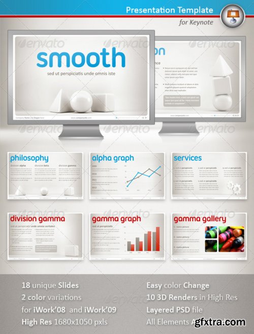 GraphicRiver - Smooth Keynote Presentation - 1213391