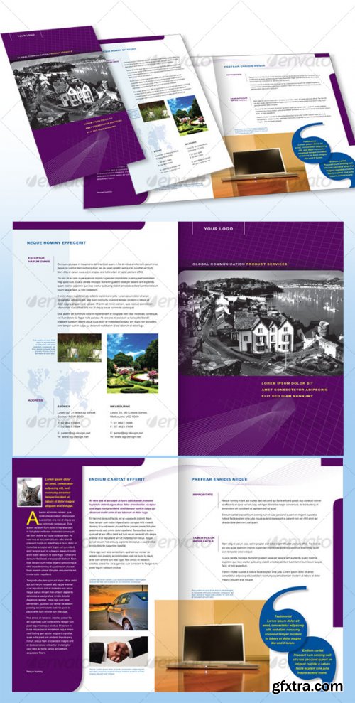 GraphicRiver - 4 Page Corporate Brochure A4 - 57958