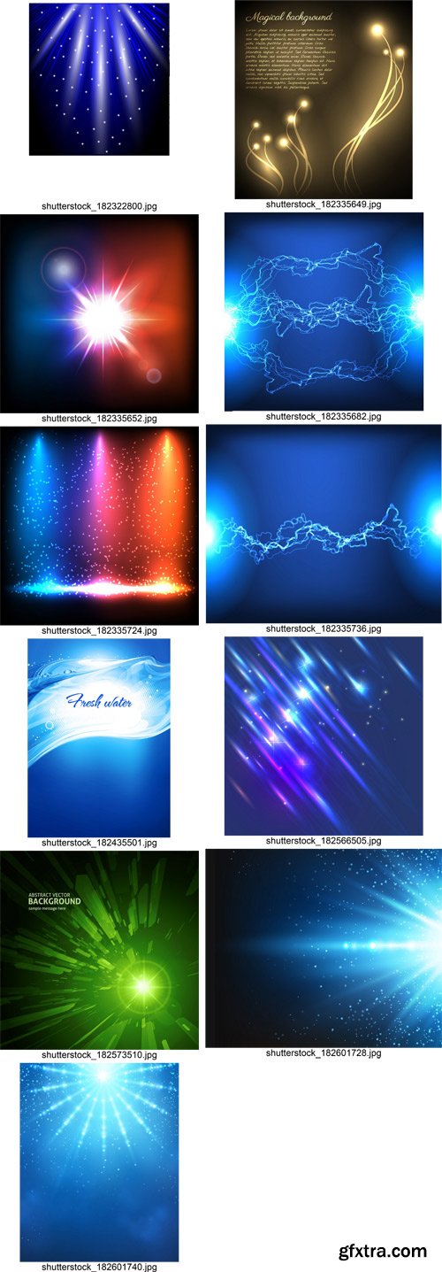 Stock Vectors - Abstract background, light, ray, 25xEps